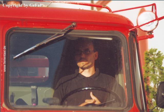 Feuerwehr mit Lagerleiter